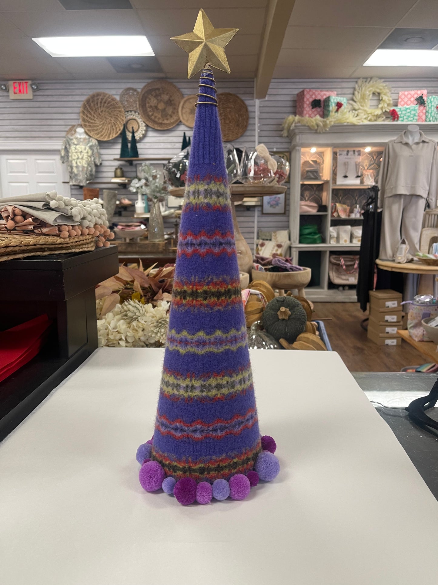 Felt Christmas Tree homemade Large