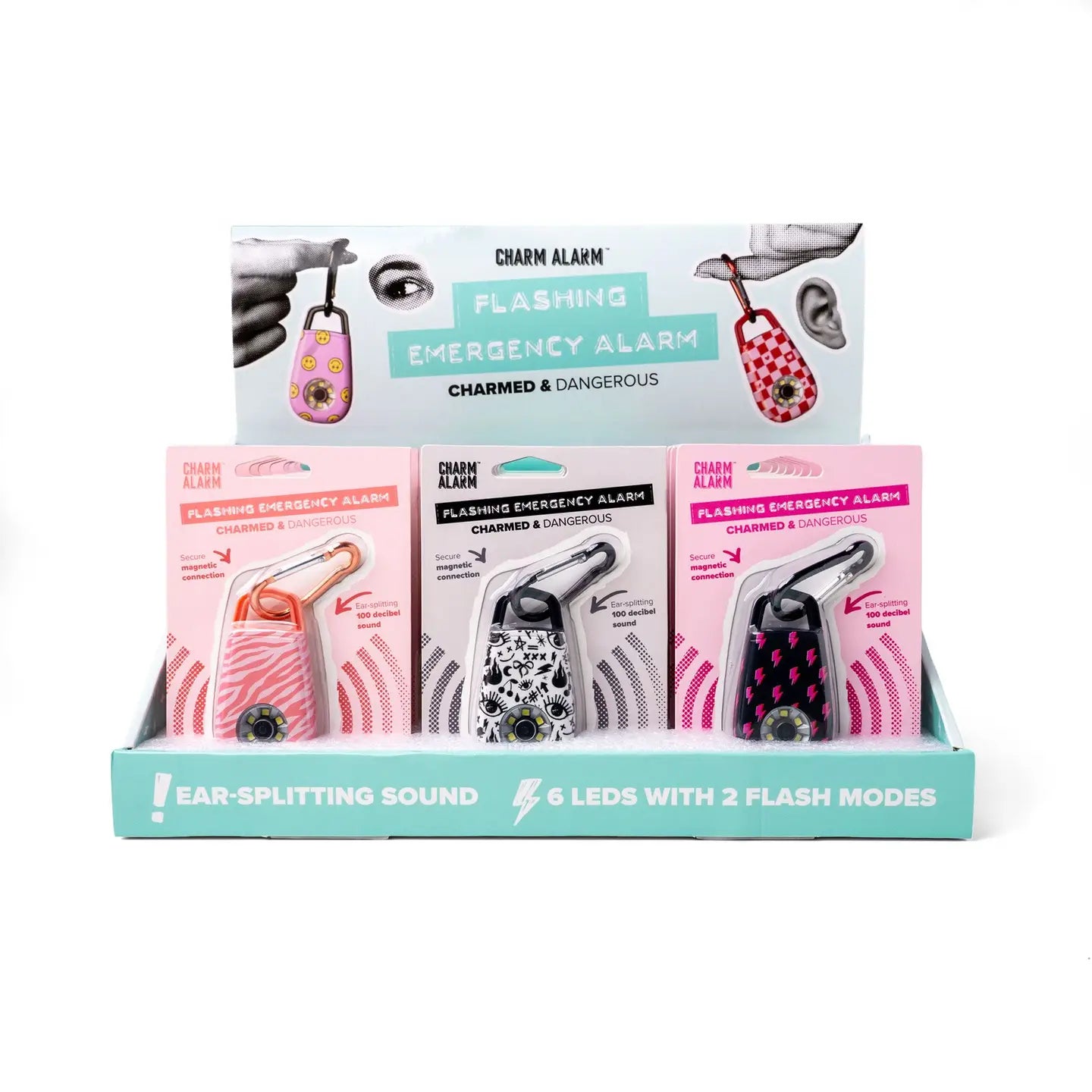 Mayday Mini Alarm and Light (Assorted Color Options)