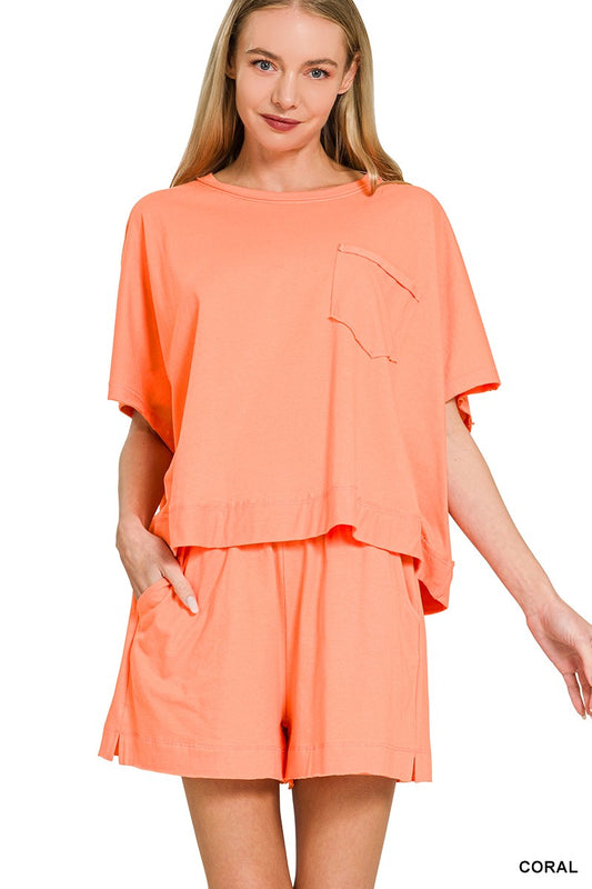 Beach Days Top & Shorts Set