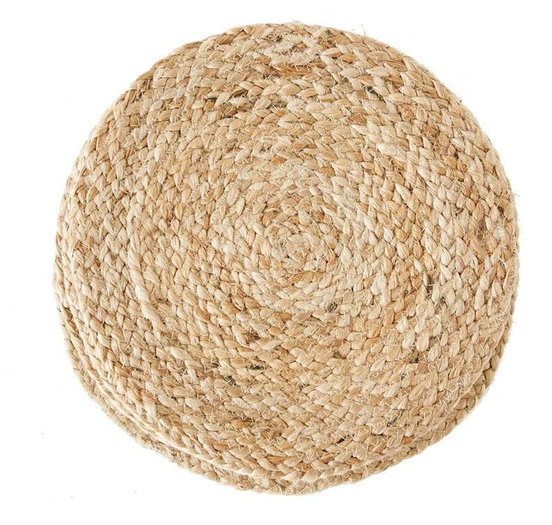 14" Round Jute Woven Placemat
