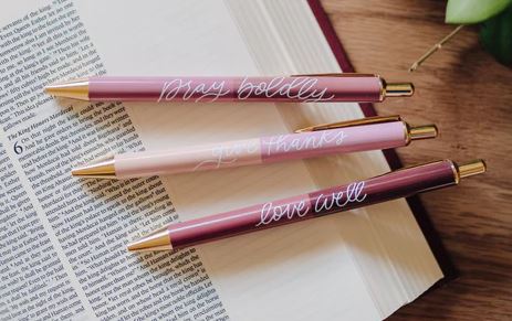 Rose Tone Pen, 3 Styles