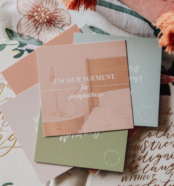 Encouragement for the Postpartum Verse Cards