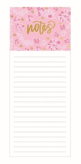 Riviera Blossoms Magnetic Notepad