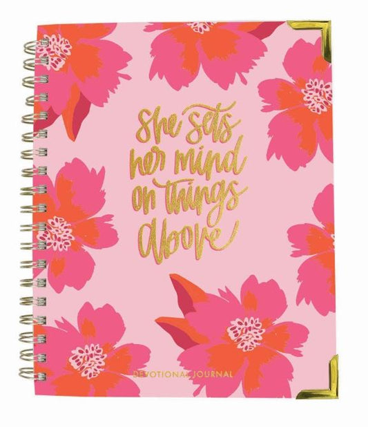 She Sets Her Mind Devotional Journal