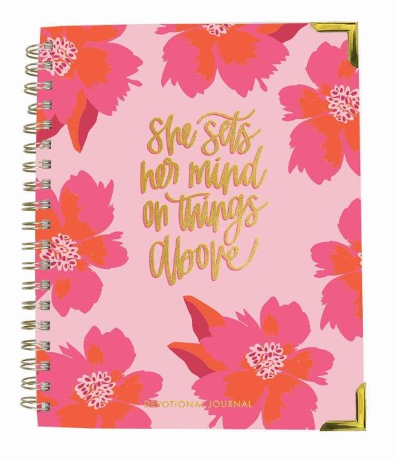 She Sets Her Mind Devotional Journal