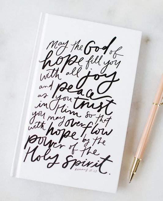 May the God of Hope Hardcover Journal