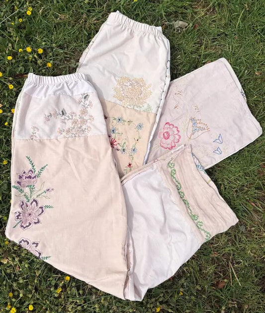 Upcycled Patchwork Pants