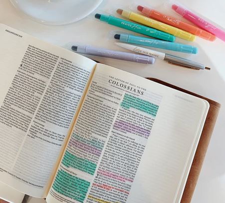 Pastel Bible Highlighter Set