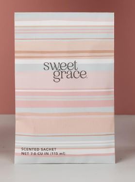 Bridgewater Candle Co. Modern Stripe Sweet Grace Scented Sachet