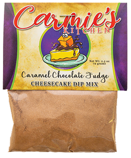 Carmie's Kitchen Chocolate Caramel Fudge Cheesecake Dip Mix
