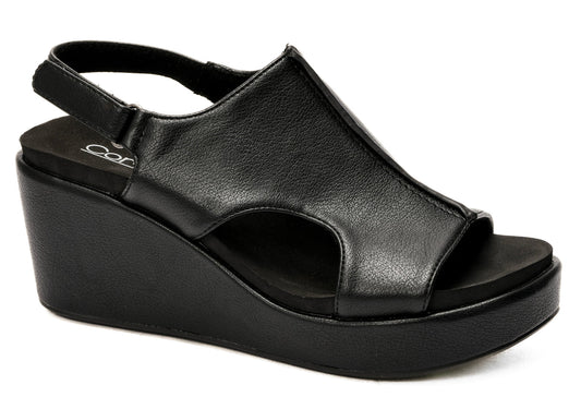 Corky Footwear Carley Too Wedge (Black)