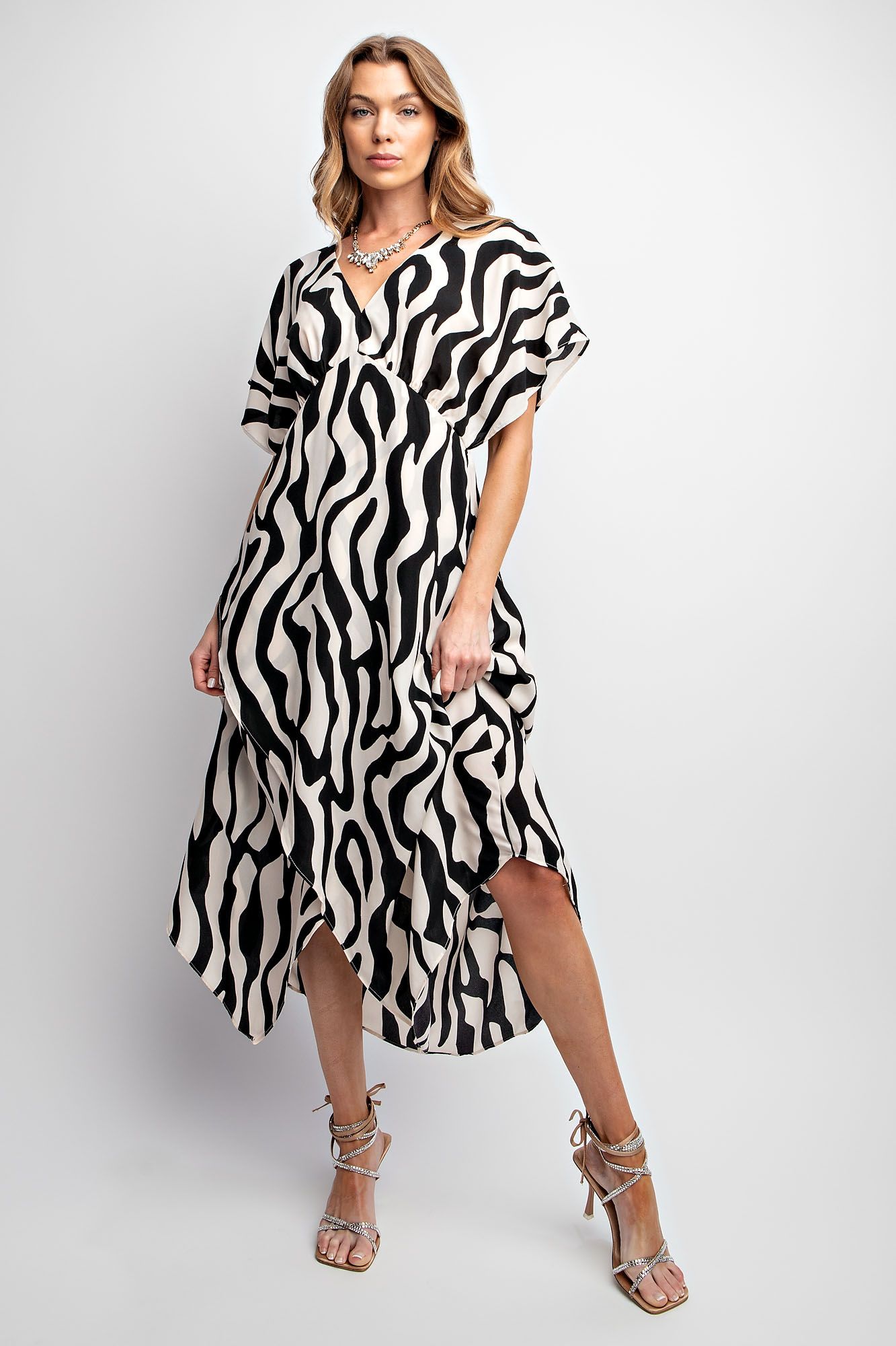 Catch Me If You Can Midi Dress (Small to Large)
