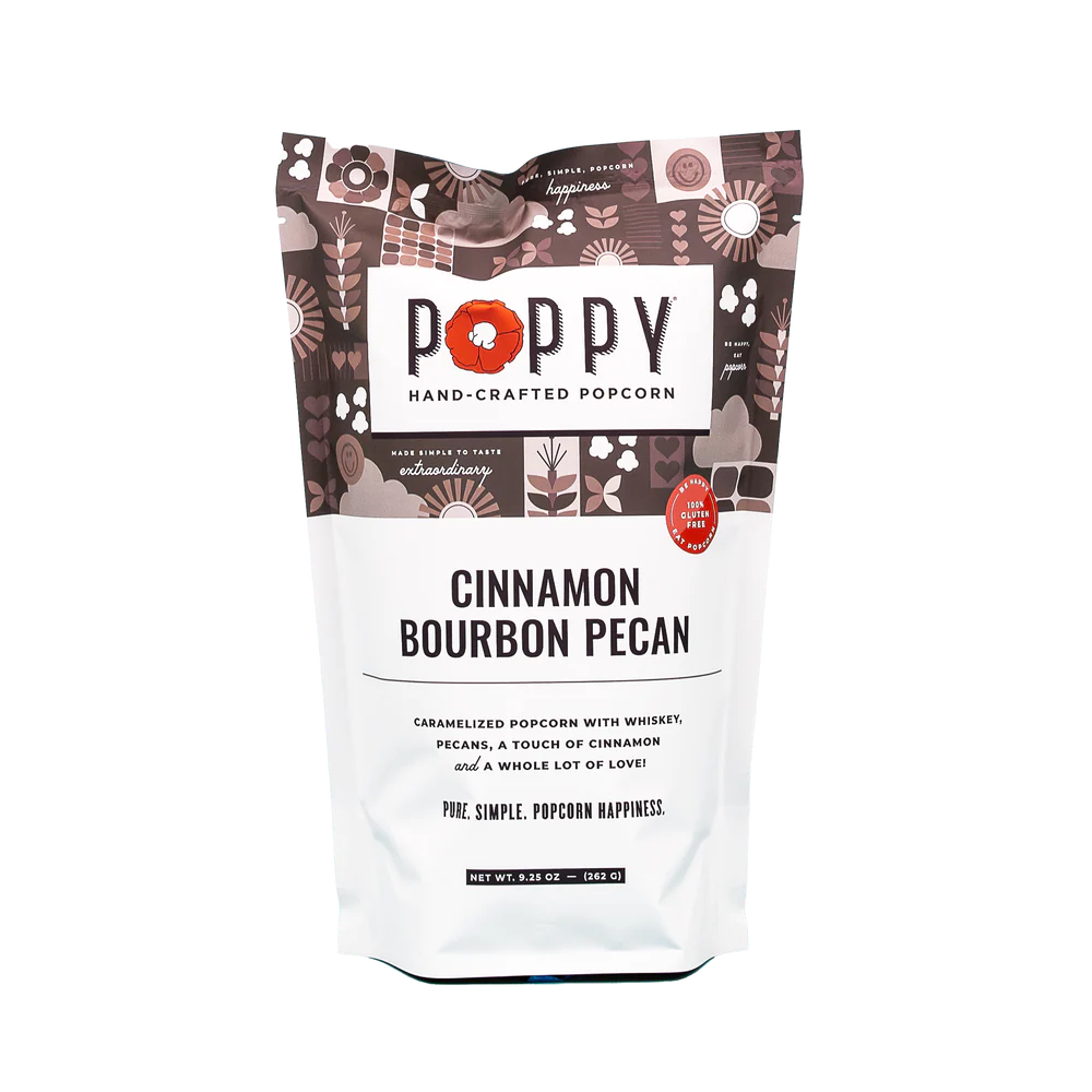 Cinnamon Bourbon Pecan Popcorn