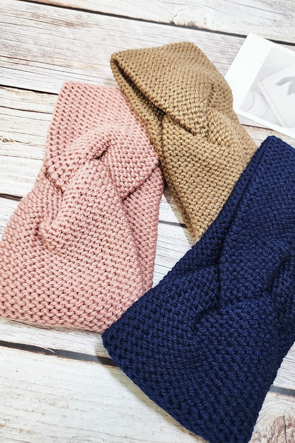 Cozy Days Knitted Headband 6 Colors