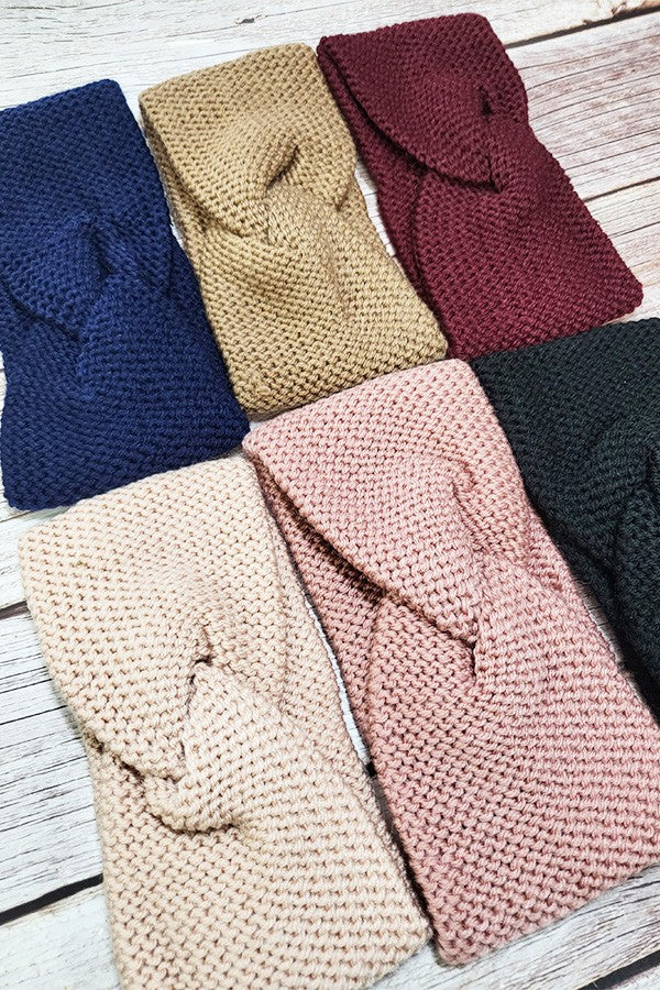 Cozy Days Knitted Headband 6 Colors