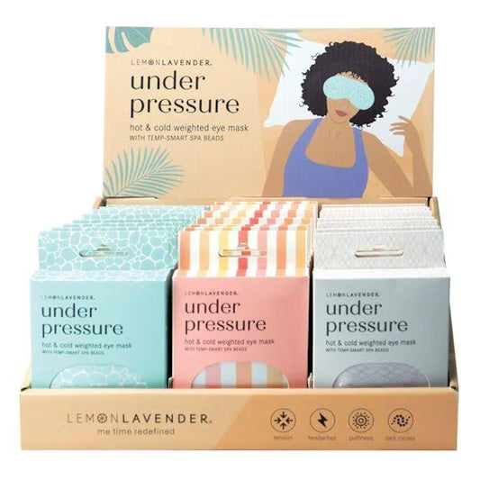 The Lemon Lavender Under Pressure Weighted Eye Mask