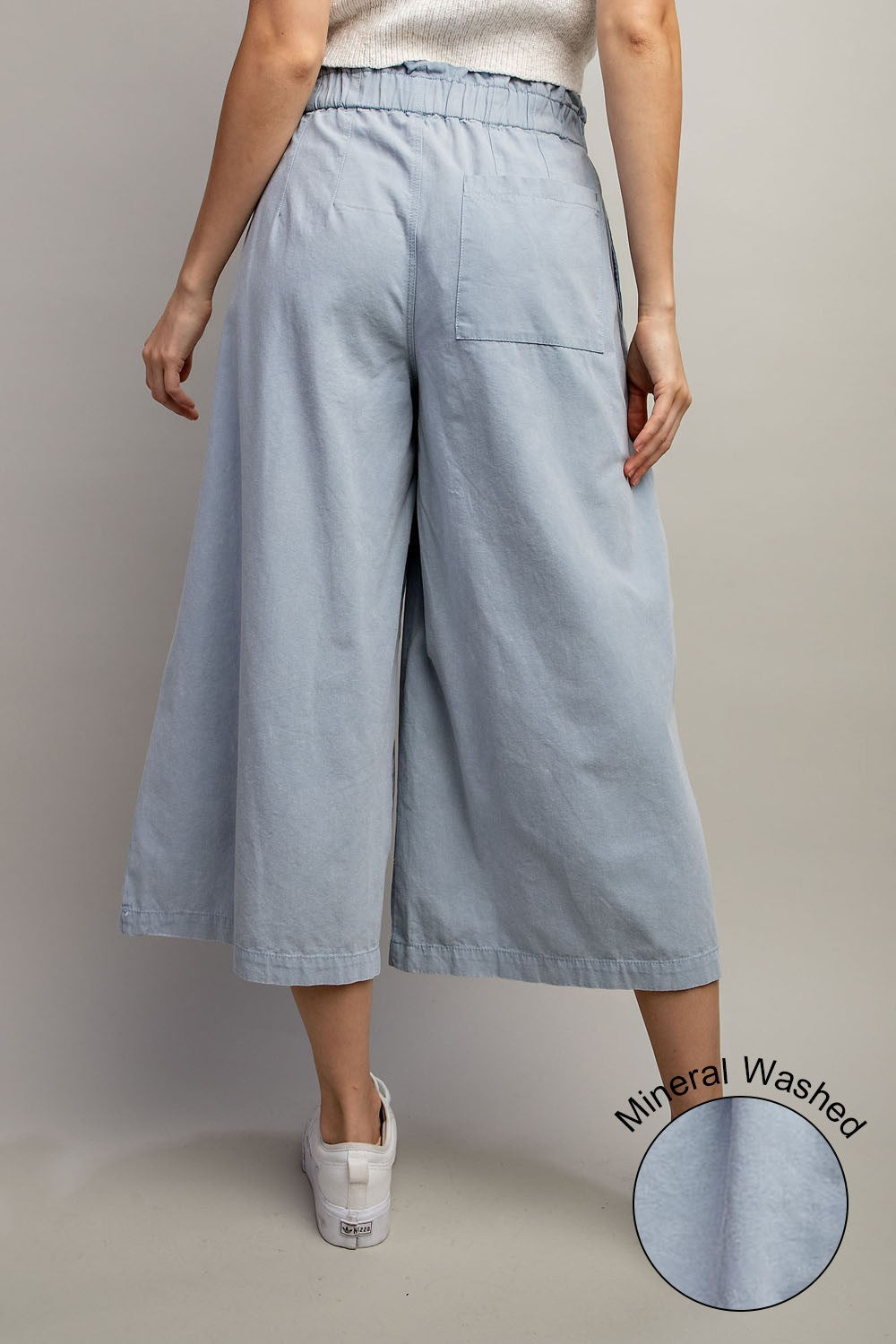 Daydreaming Wide Leg Cropped Pants 3 Colors (Small to Large)