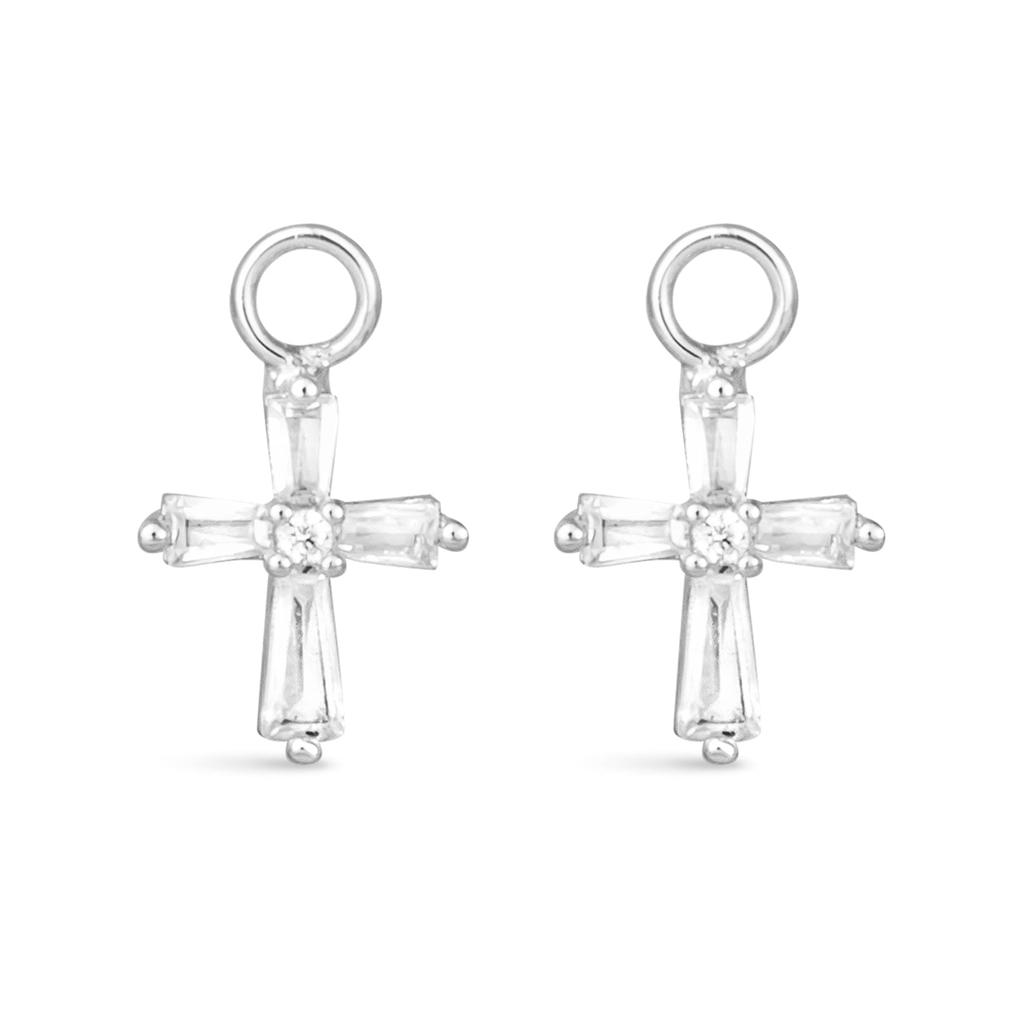 Silver Earring Charms, Multiple Styles