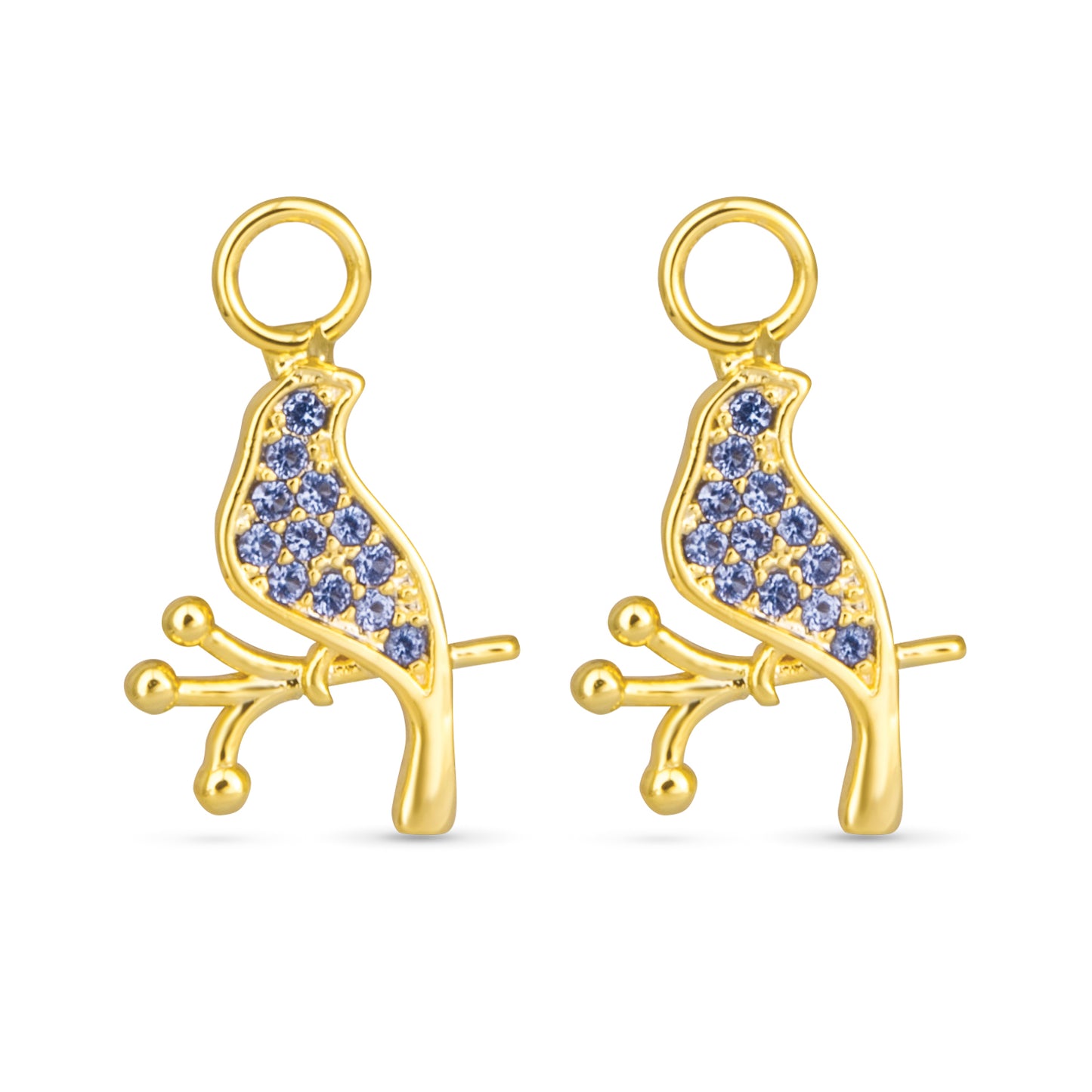 Gold Earring Charms, Multiple Styles