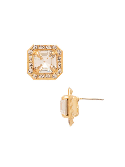 Sorrelli Autumn Stud Earrings (Crystal)