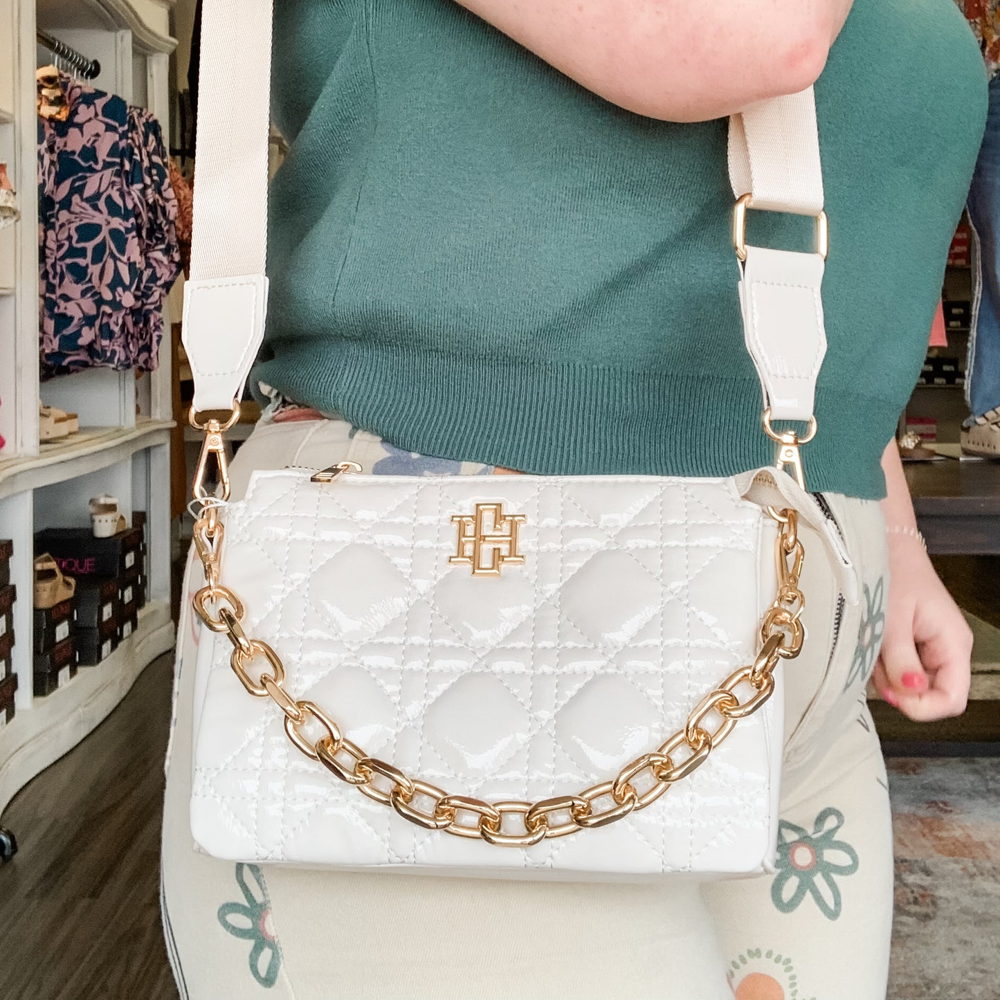 Jace Quilted Crossbody Bag 2 Colors
