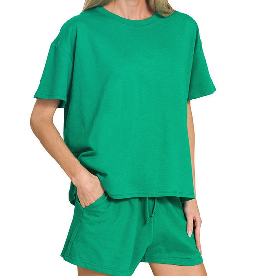 Floating on the Breeze Short Set (Small to Large)