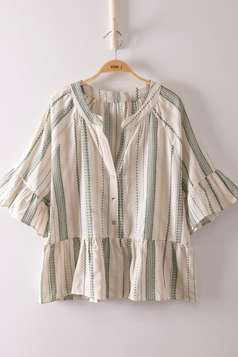 Late Summer Night Dream Striped Top