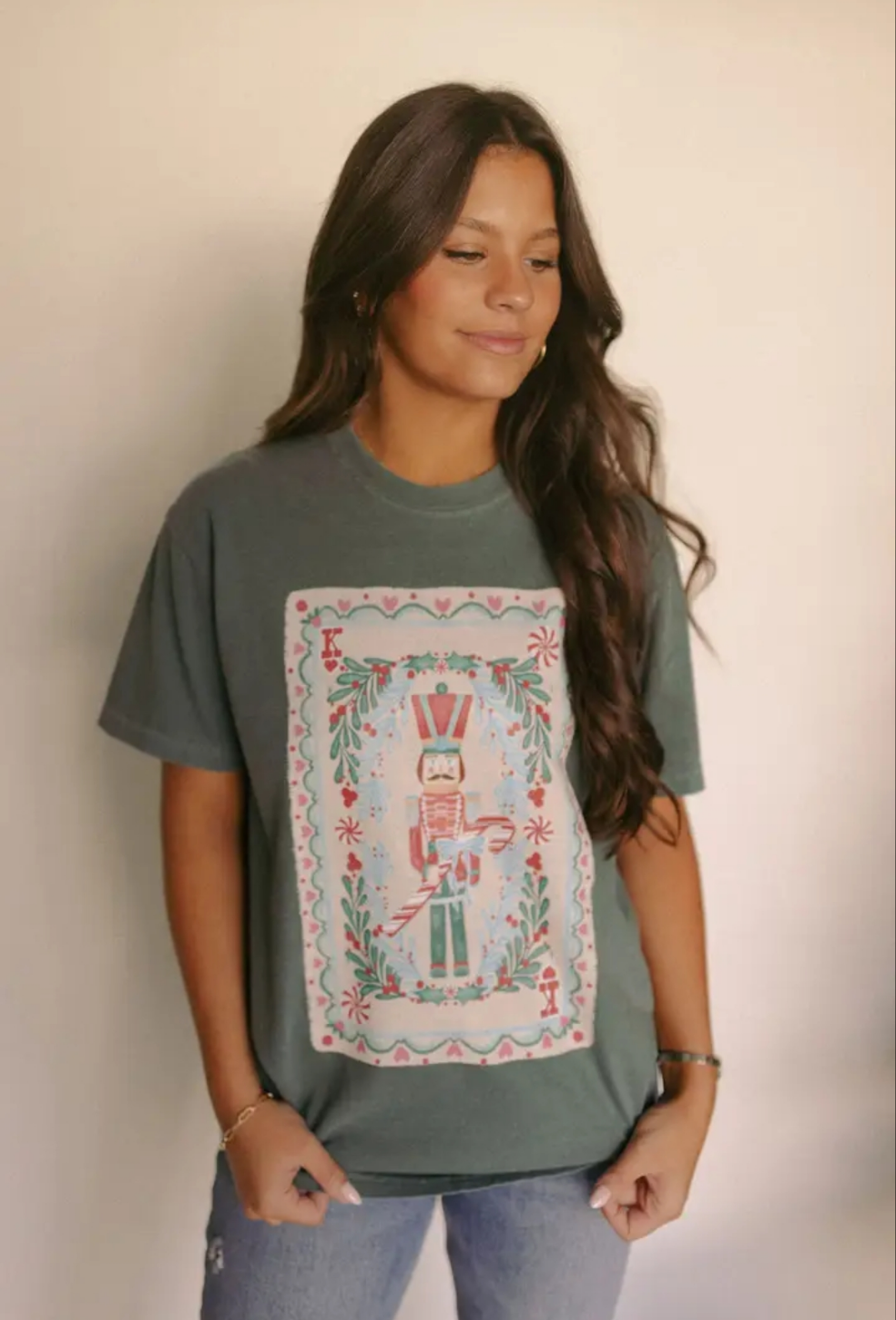 Nutcracker Playing Card Graphic Tee (Small to 3X)