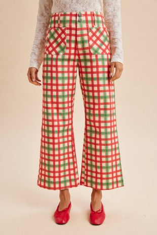 Holly Jolly Plaid Pants