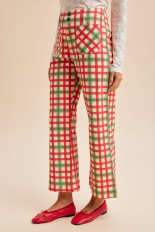Holly Jolly Plaid Pants