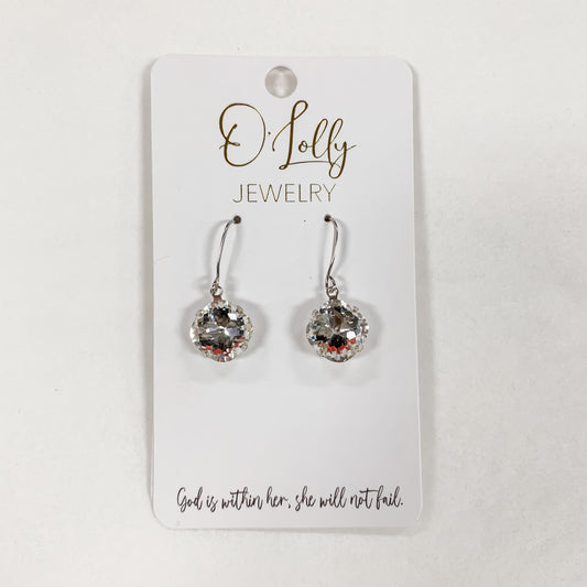 Clean Silver Roxie Earrings by O’Lolly Jewelry