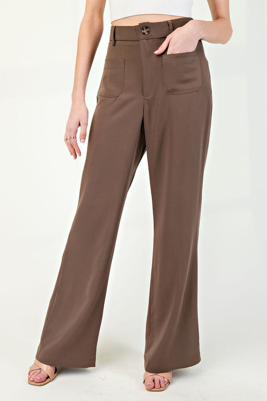 The Sabrina Straight Leg Pant, 2 Colors (Small-Large)