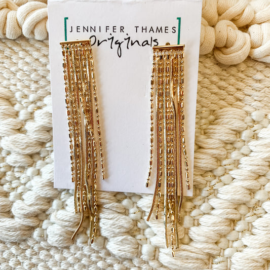 Tassel Earrings by Jennifer Thames Originals