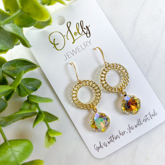 Circle of Fashion Earrings by O’Lolly Jewelry