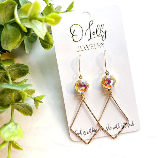 Disco Earrings by O’Lolly Jewelry