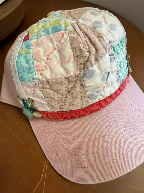 Crowned for His Glory Grandma's Quilt Handmade Hat