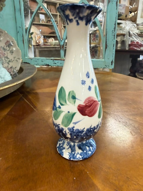 Gail Pittman Whiteware Small Vase
