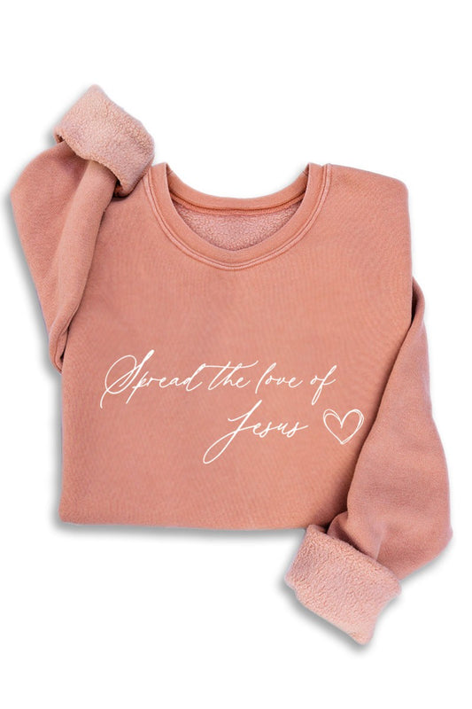 Spread the Love of Jesus Sweatshirt (Small to XL)
