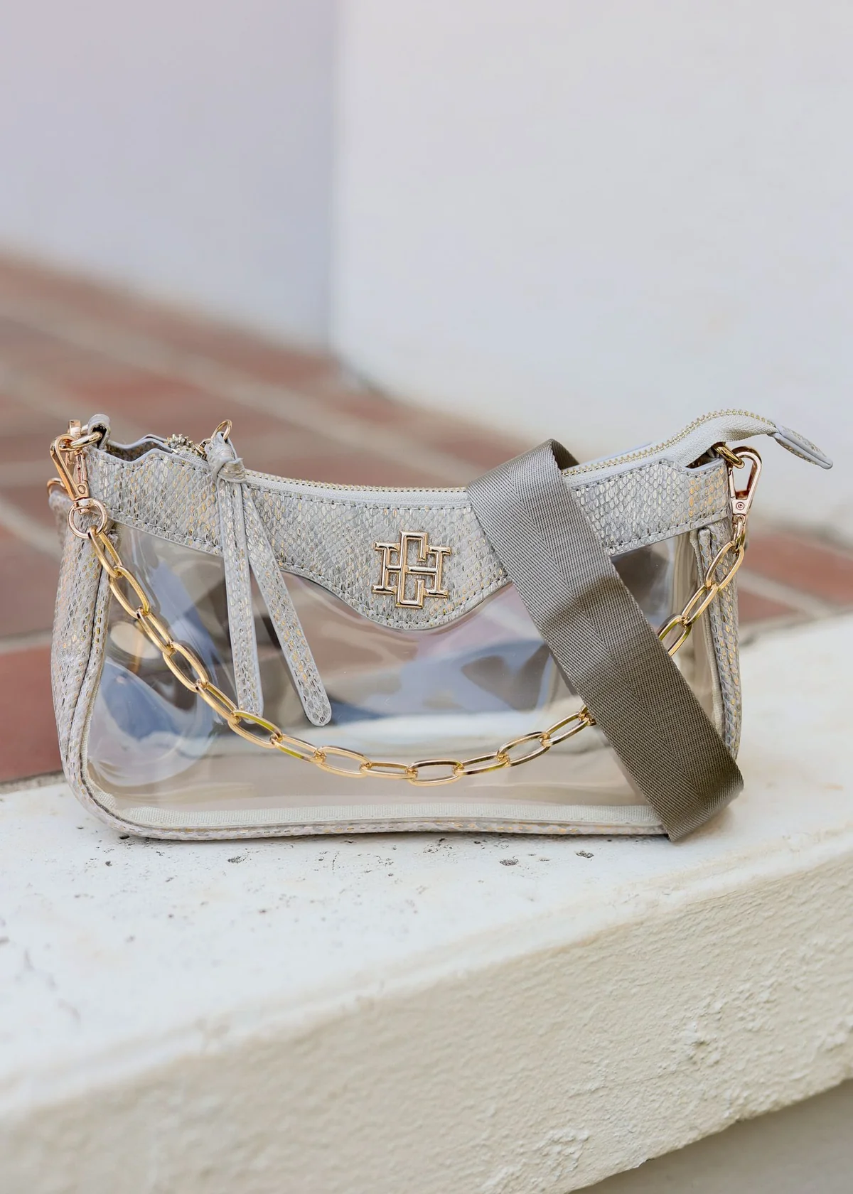 Cassidy Clear Crossbody 2 Colors