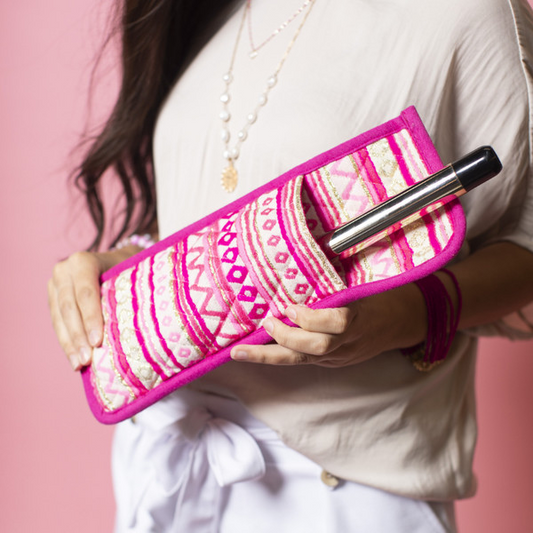 Poppin’ Pink Hair Tool Pouch