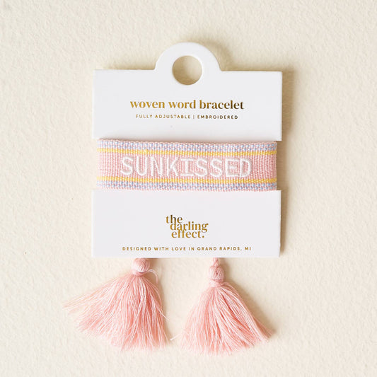 The Darling Effect Embroidered Bracelets (Sunkissed)