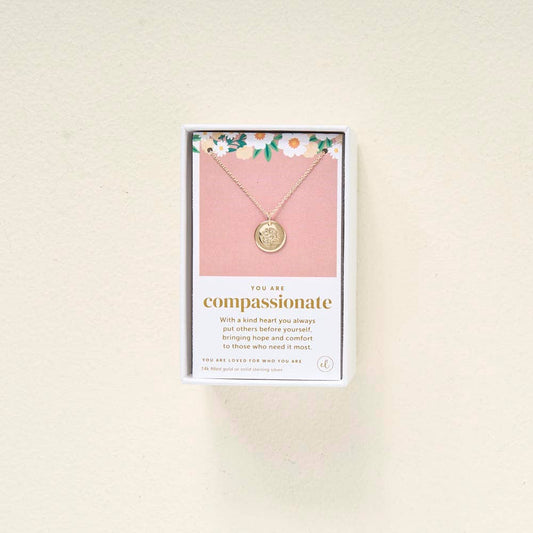 The Darling Effect 14k Gold Trait Charm Necklace (Multiple Styles)