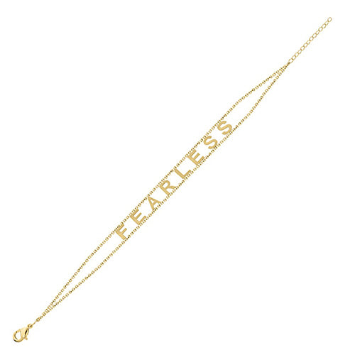 Fearless Bracelet (Silver and Gold Options)