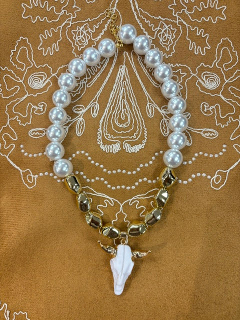 Pearls on the Prairie Necklace