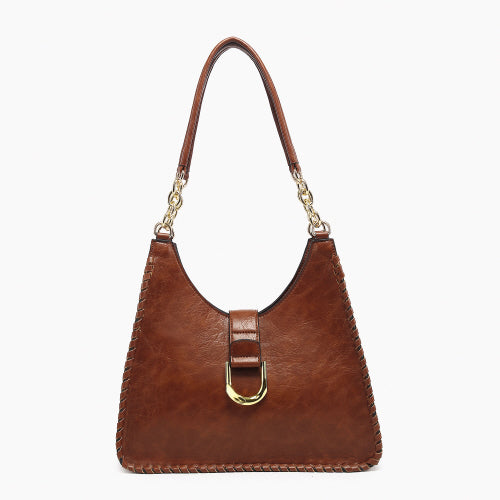 Jodie Whipstich Shoulder Bag (2 Colors)