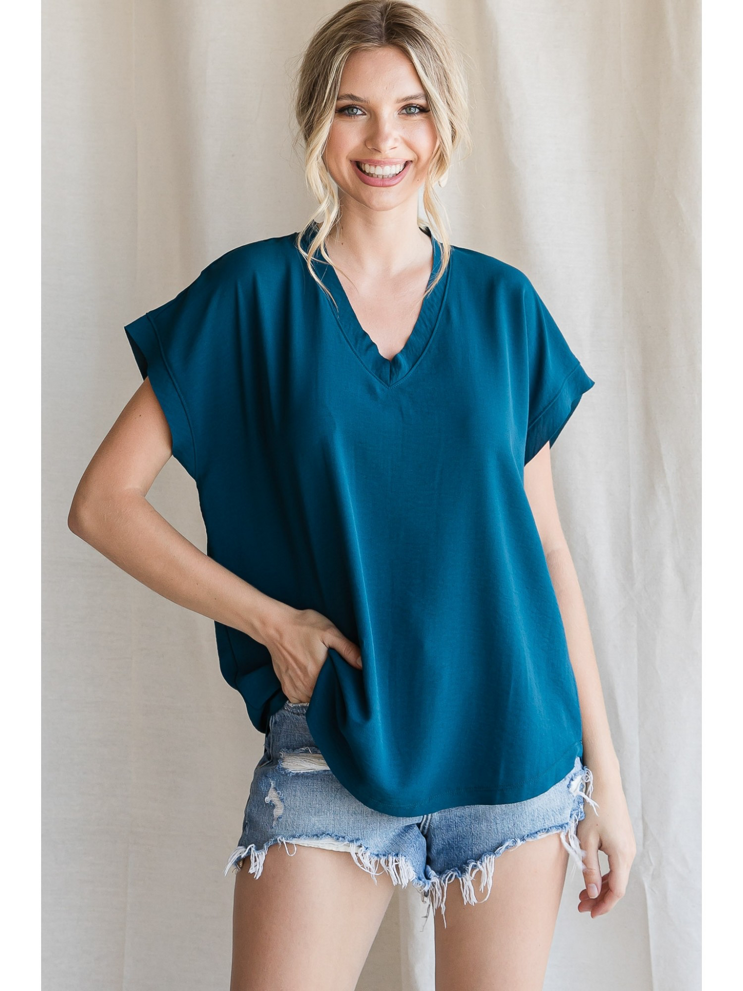 The Perfect Top Teal (Small to Large)