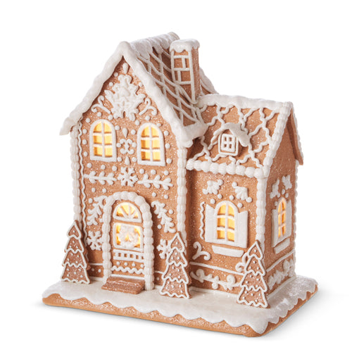 Light Up Gingerbread Cottage