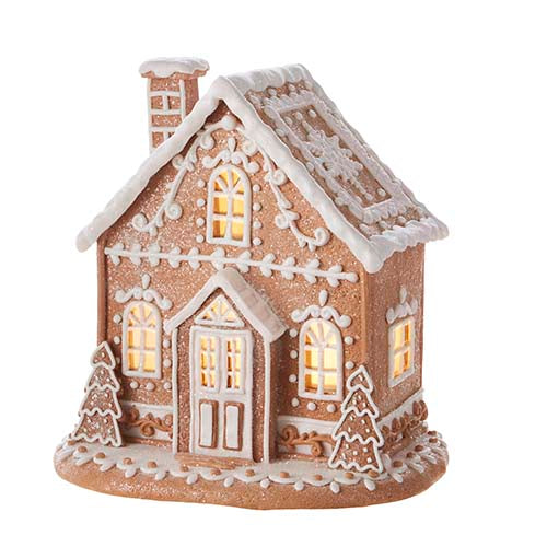 Light Up Gingerbread House