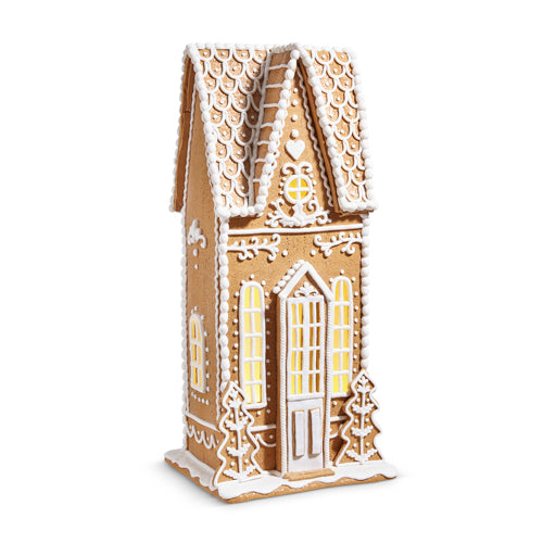 Light Up Gingerbread Tall House