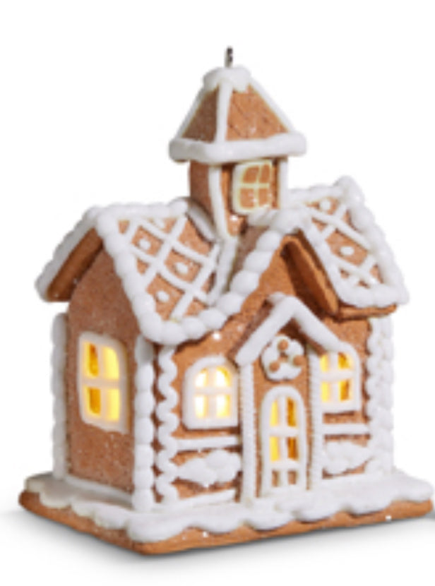 Gingerbread House Ornaments, 3 Styles